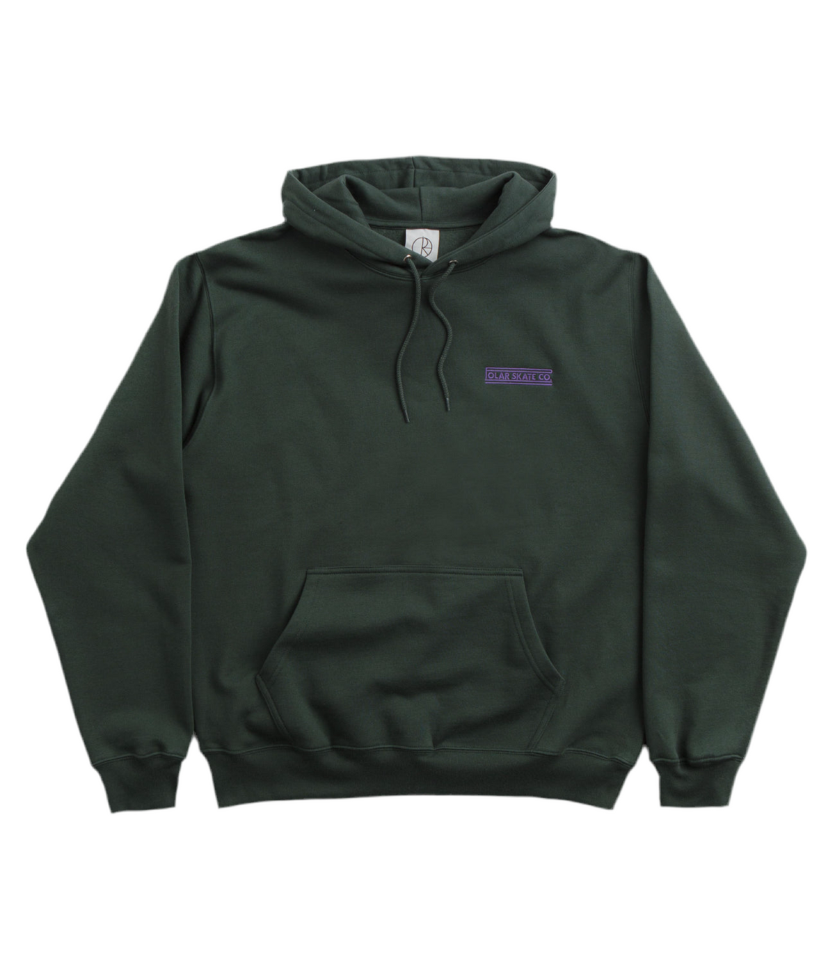 Polar Skate Co. 'Stretch Logo Dave' Hoodie - Dark Teal-1