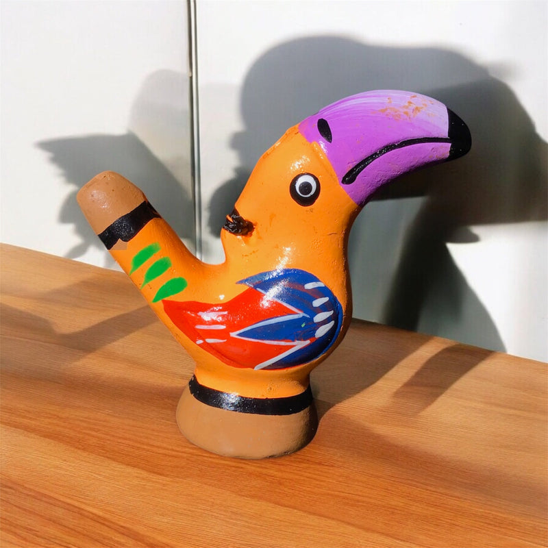 Painted Toucan Bird Water Whistle-2