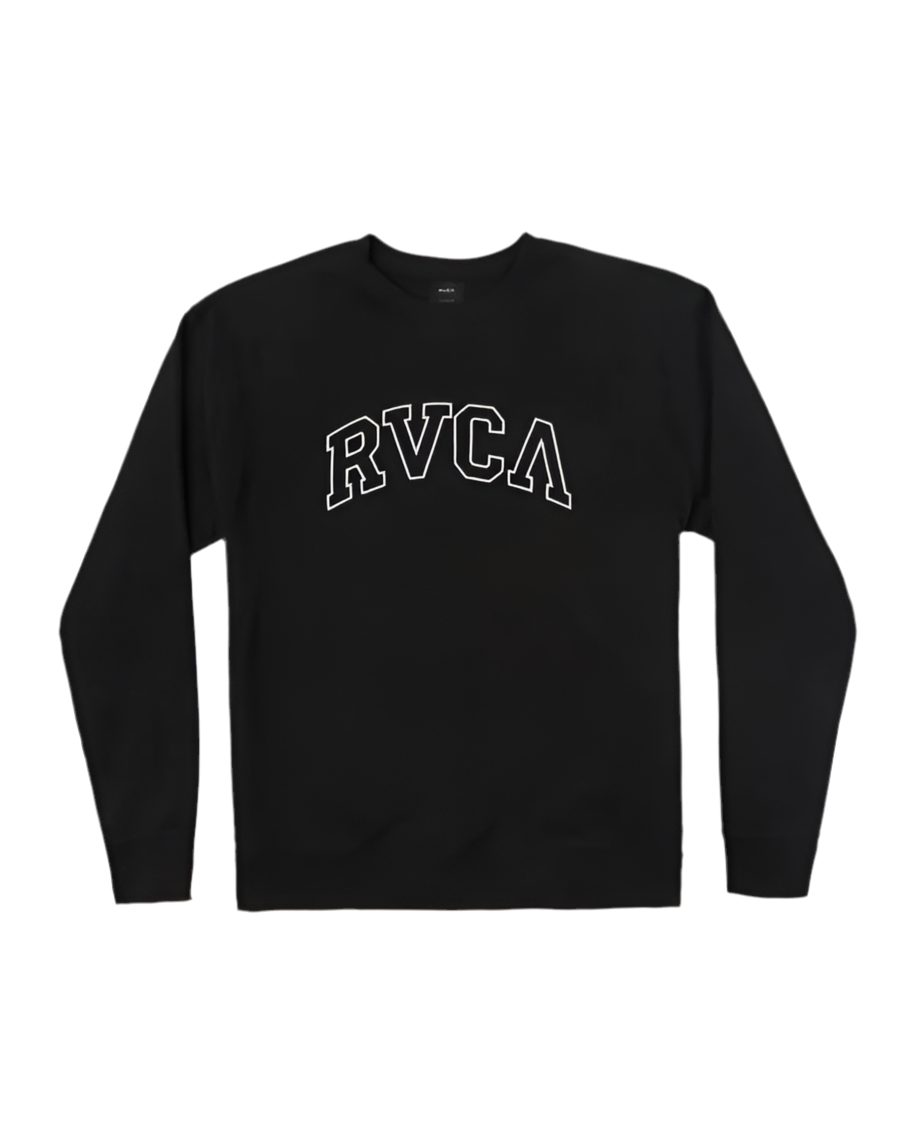 RVCA 'Hastings' Sweatshirt - Black-1
