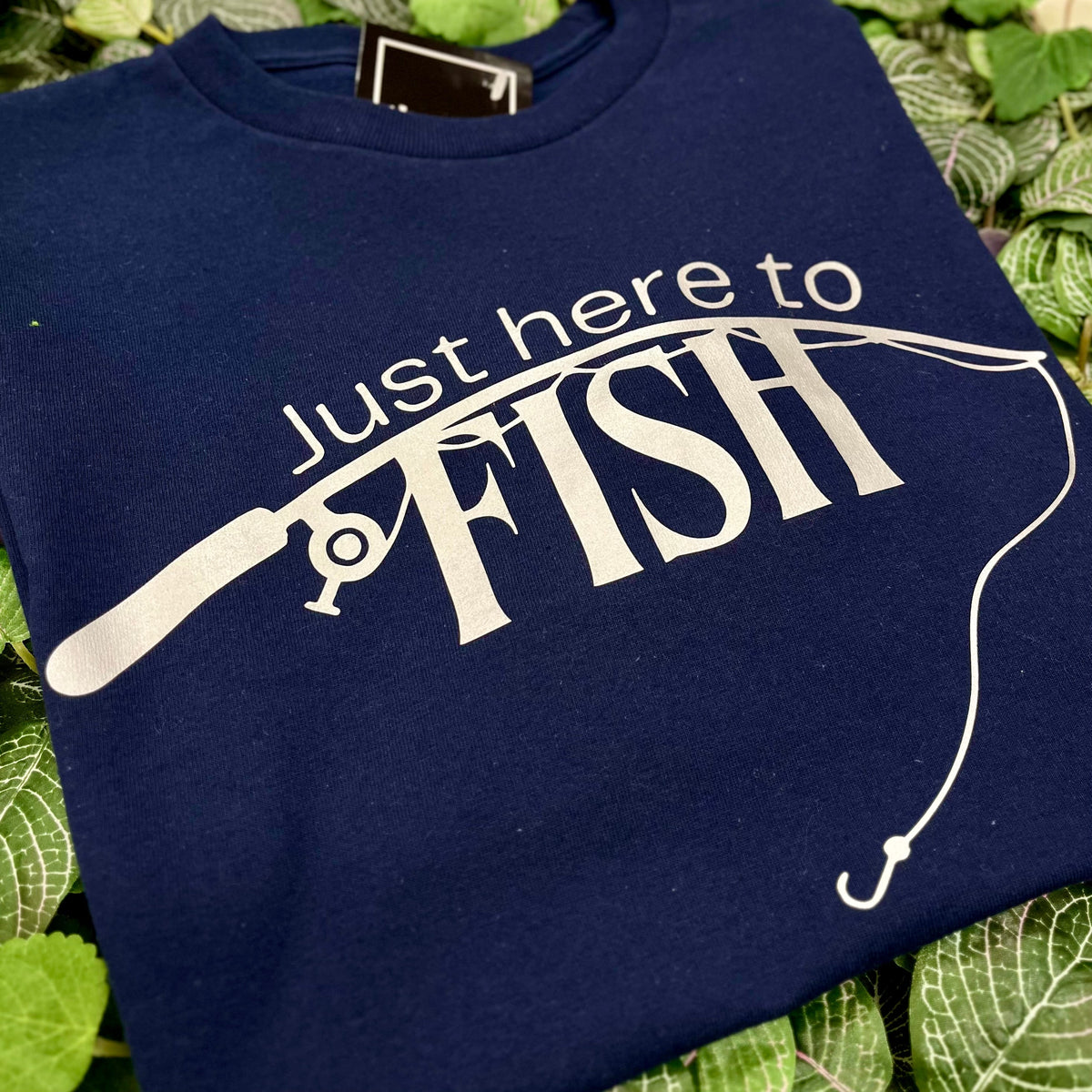 Just Here To Fish Long Sleeve Shirt-3