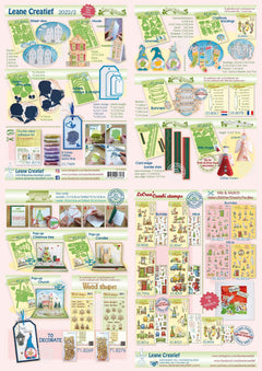 Leane Creatief A5 Leaflet With Overview New Collection 2022-2-2