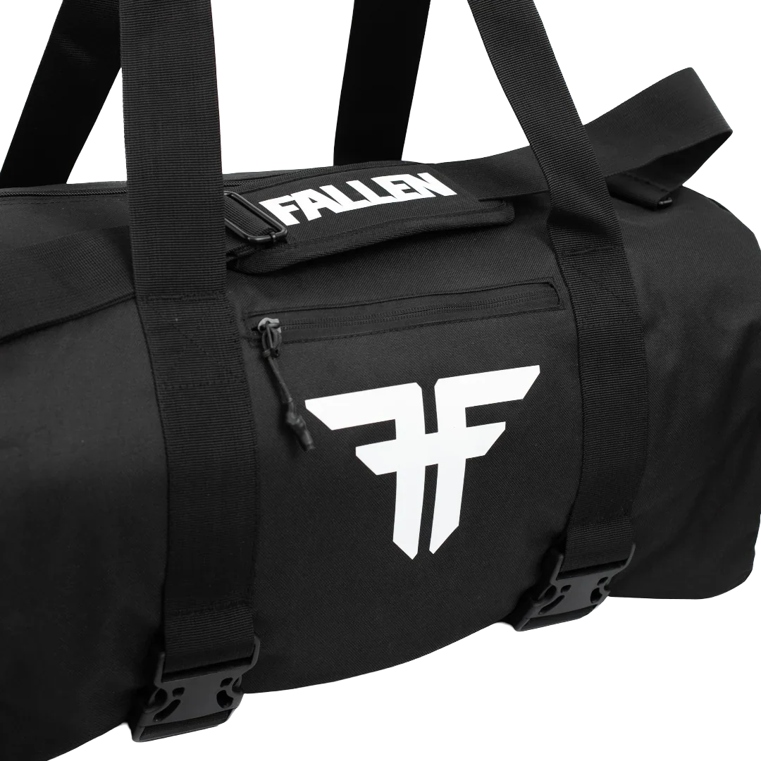 Fallen 'Utility' Small Duffle Bag - Black/White-4