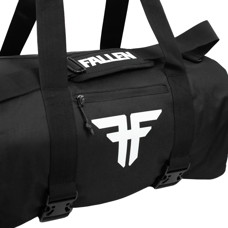 Fallen 'Utility' Small Duffle Bag - Black/White-4