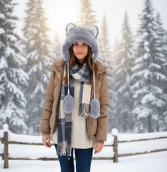 Soft Plush Hat(Wolf)-1