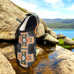 Obsidian Wave Aqua Flats-2