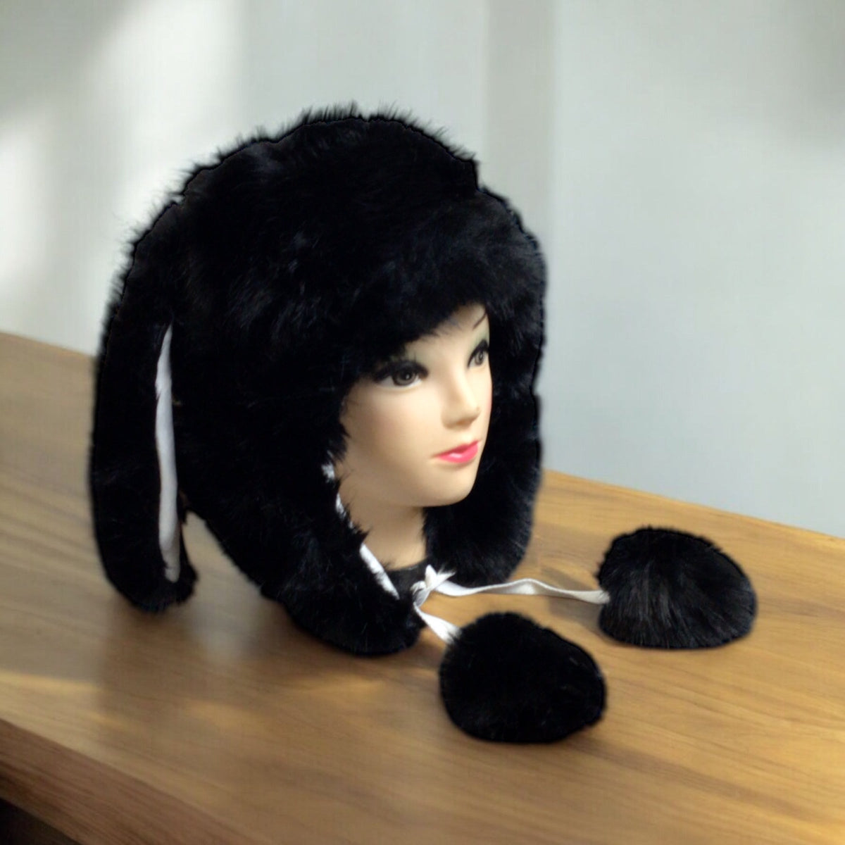 Soft Plush Hat (Rabbit)-3