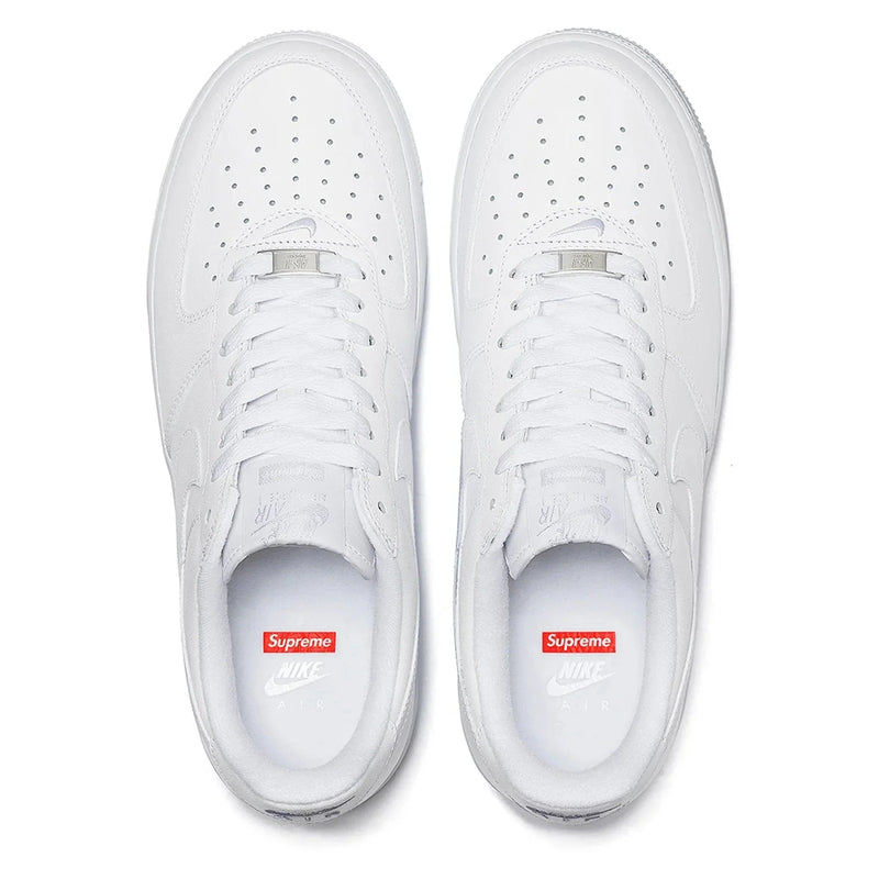 Supreme x Nike 'Air Force 1' Shoes - White-3