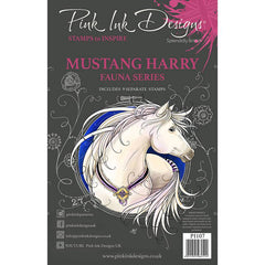 Mustang Harry A5 Clear Stamp Set-1