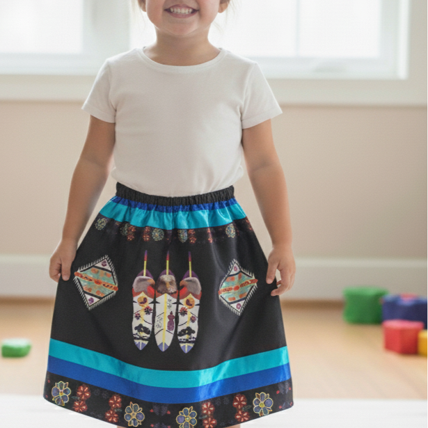 Infants Eagle Ribbon Skirt-2
