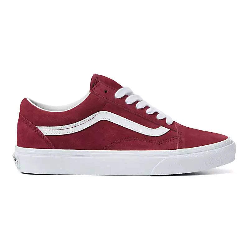 Vans 'Old Skool' Shoes - Rumba Red/True White-1