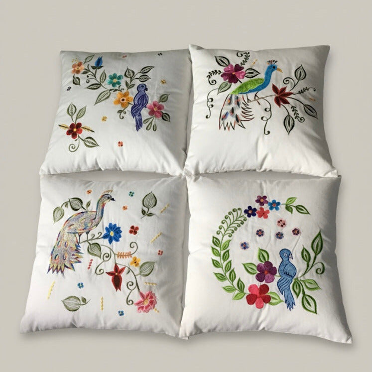 Embroidered Pillows Cushion Cover(#10)-1