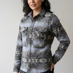 Grey and Blue Grand Canyon Jacket (unisex)-3