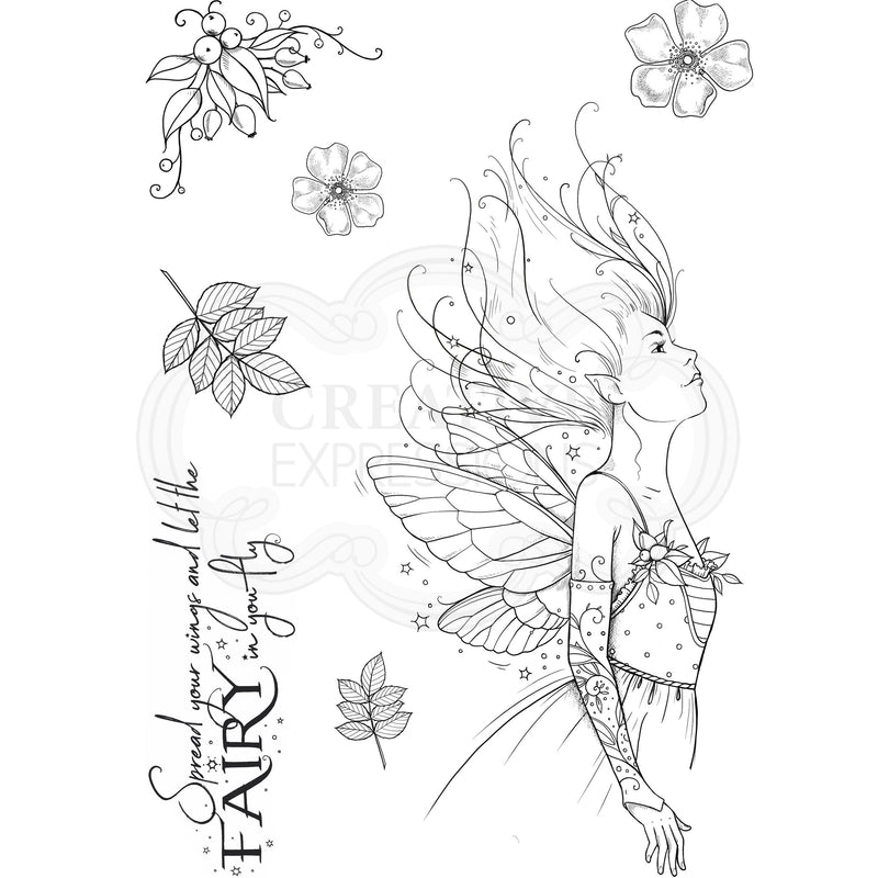 Rosehip A5 Clear Stamp Set-5