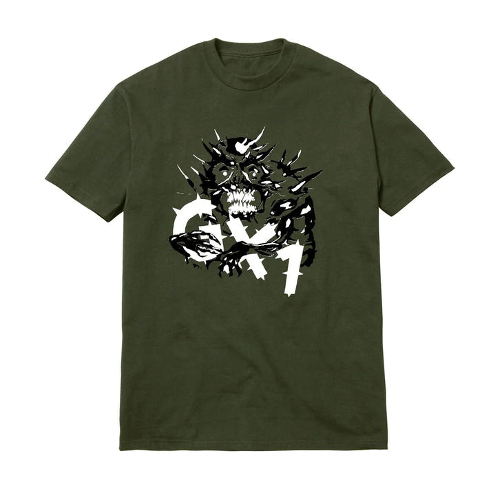 GX1000 'Gatekeeper' Tee - Military Green-1