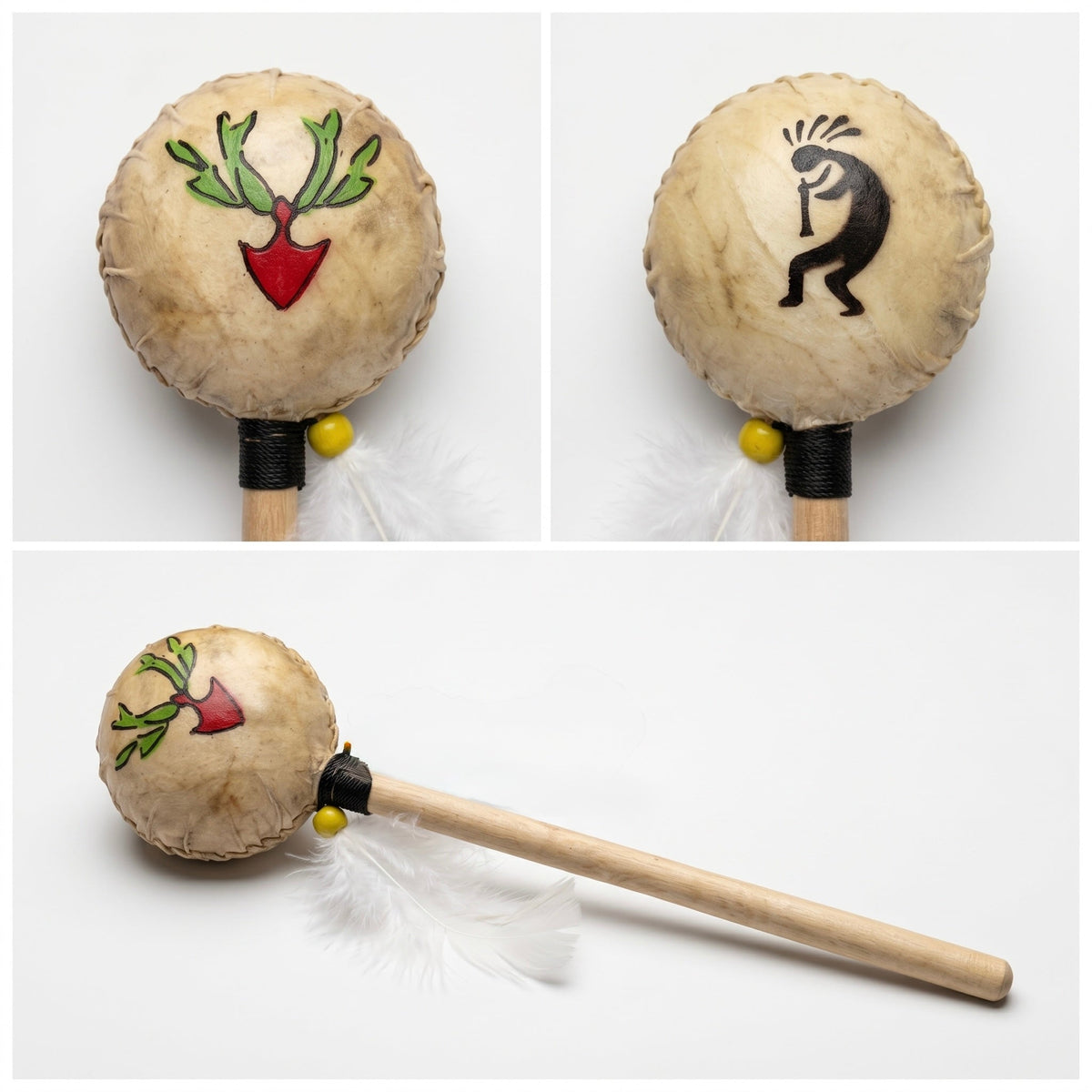 Handcrafted Ceremonial Rattle (10)-1