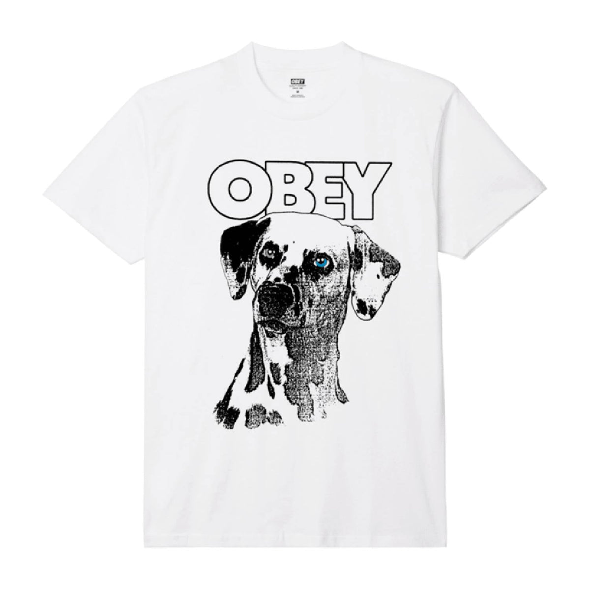 Obey 'Dalmation' Tee - White-1