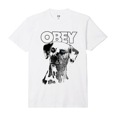 Obey 'Dalmation' Tee - White-1