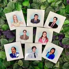 The Office Coasters-1