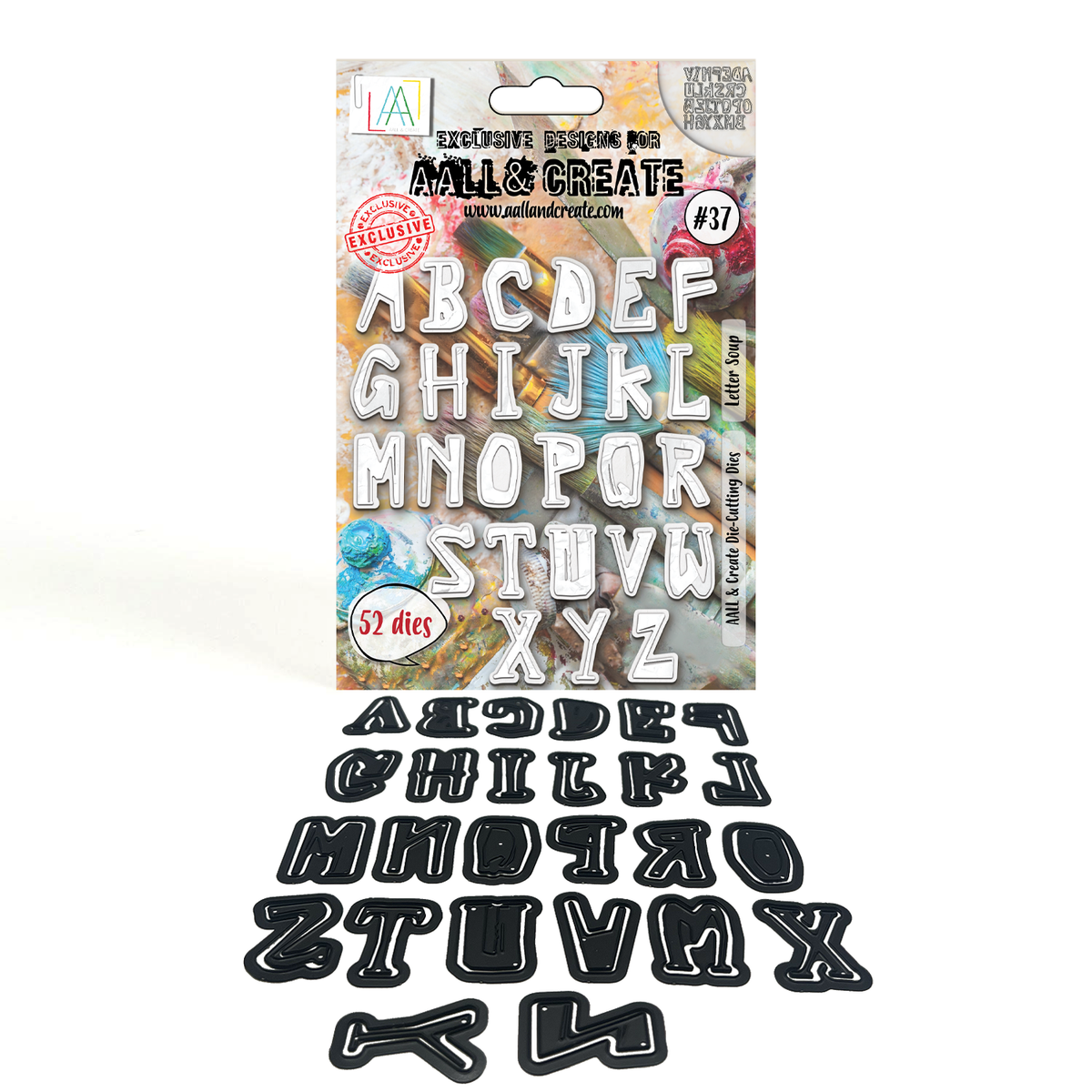 AALL and Create - Die-Cutting Die Set - Letter Soup-1