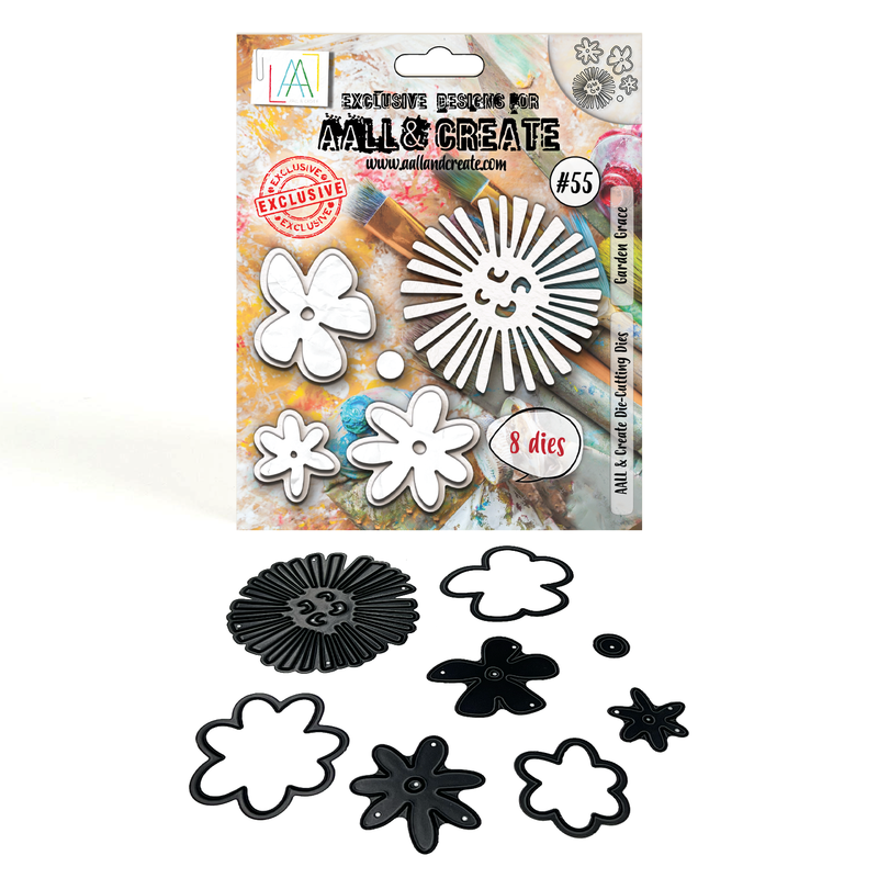 AALL and Create - Die-Cutting Die Set - Garden Grace-1