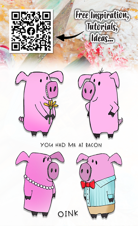 AALL and Create - Set de sellos A6 - Bacon-2