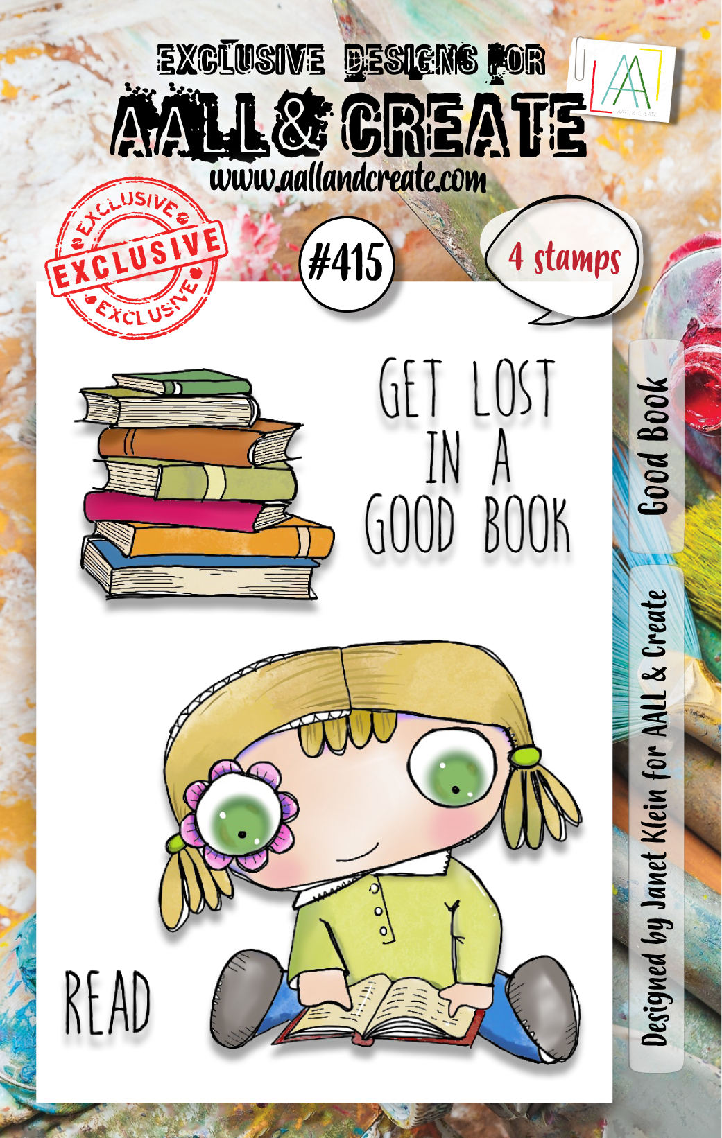 AALL and Create - A7 Stamp Set - Good Book-1
