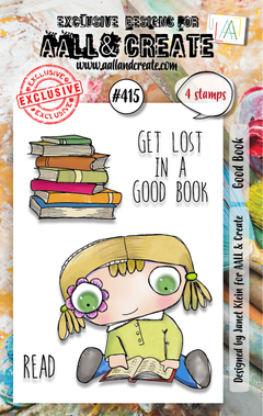 AALL and Create - A7 Stamp Set - Good Book-1