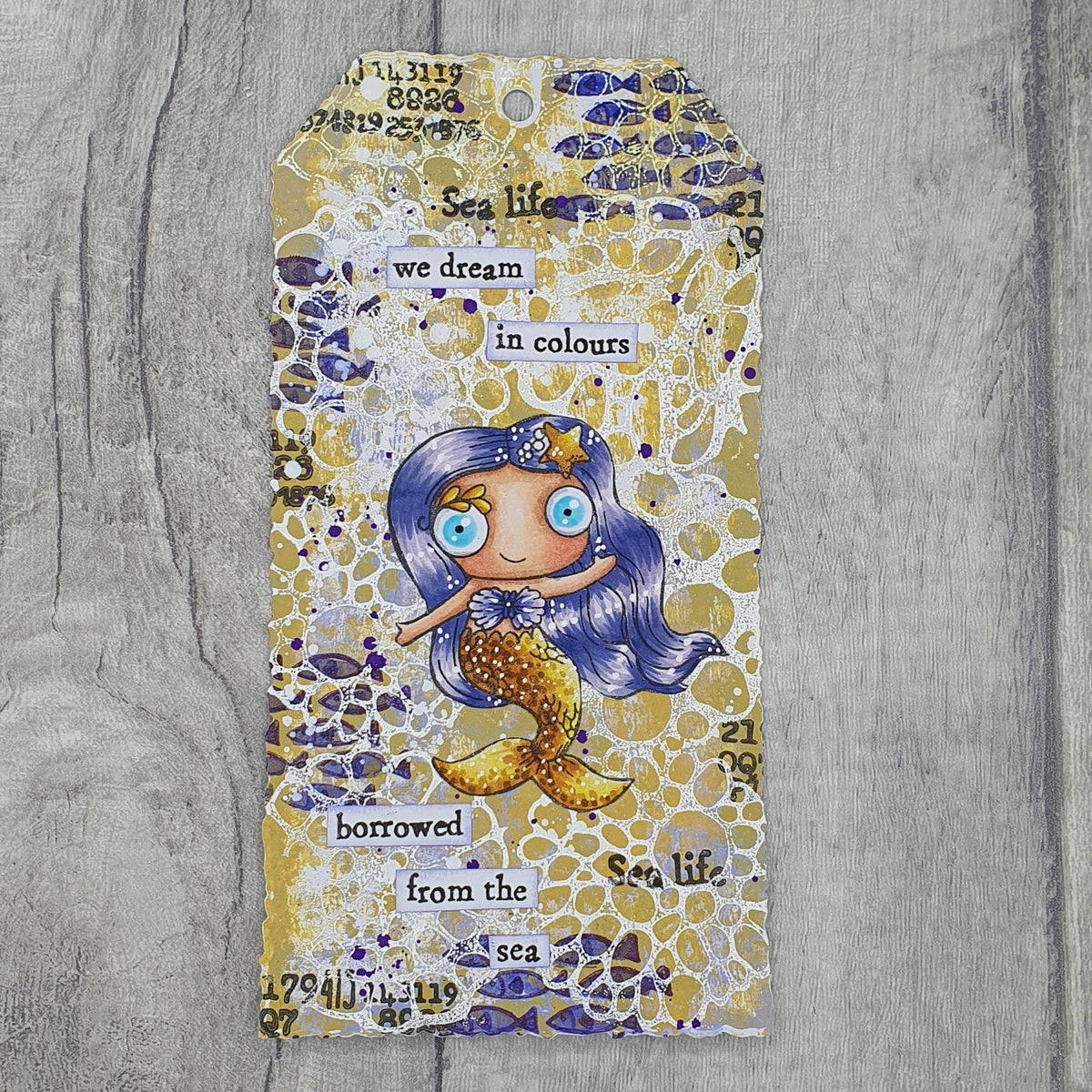 AALL and Create Stamp Set - 855 - Ocean Girl-2