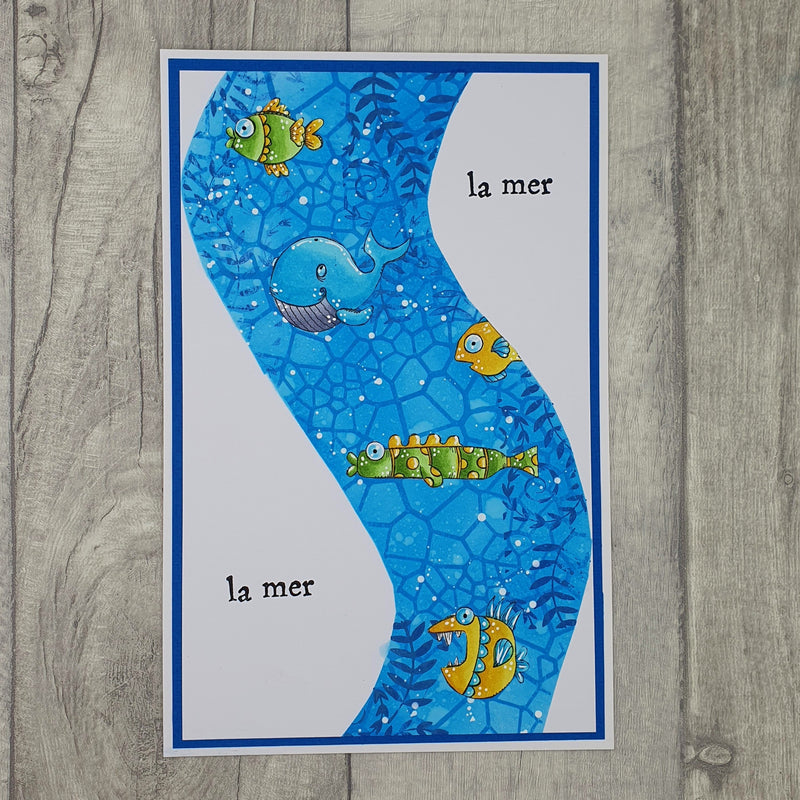 AALL and Create Stamp Set - 858 - Plenty Of Fish-2