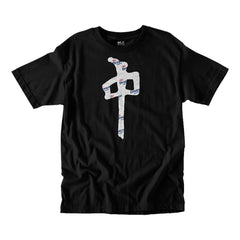 Red Dragon 'Chung Vapour Wrap' Tee - Black-1