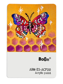 ABM Mask Hexagon Stars Art By Marlene 1 PC-3