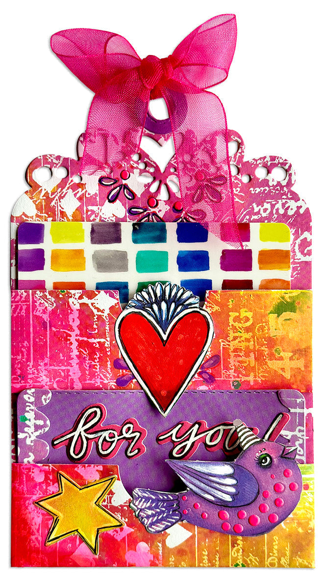 ABM Stamp and Cutting Dies Gift Card Envelope Art By Marlene 22 PC-4