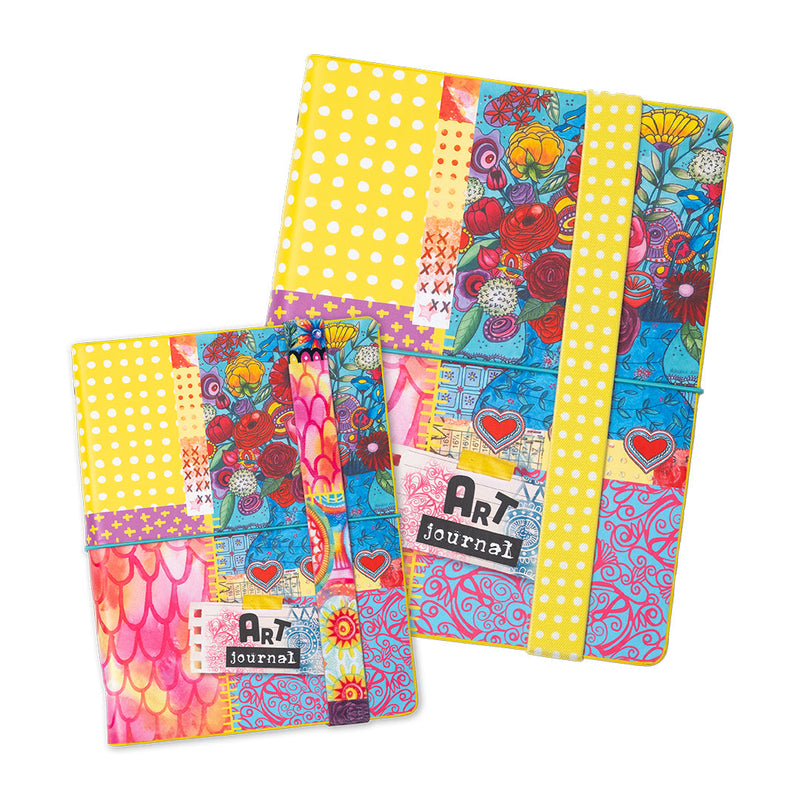 ABM Elastic Journal Bands For The Perfect Size Journal Art By Marlene 2 Pieces-2