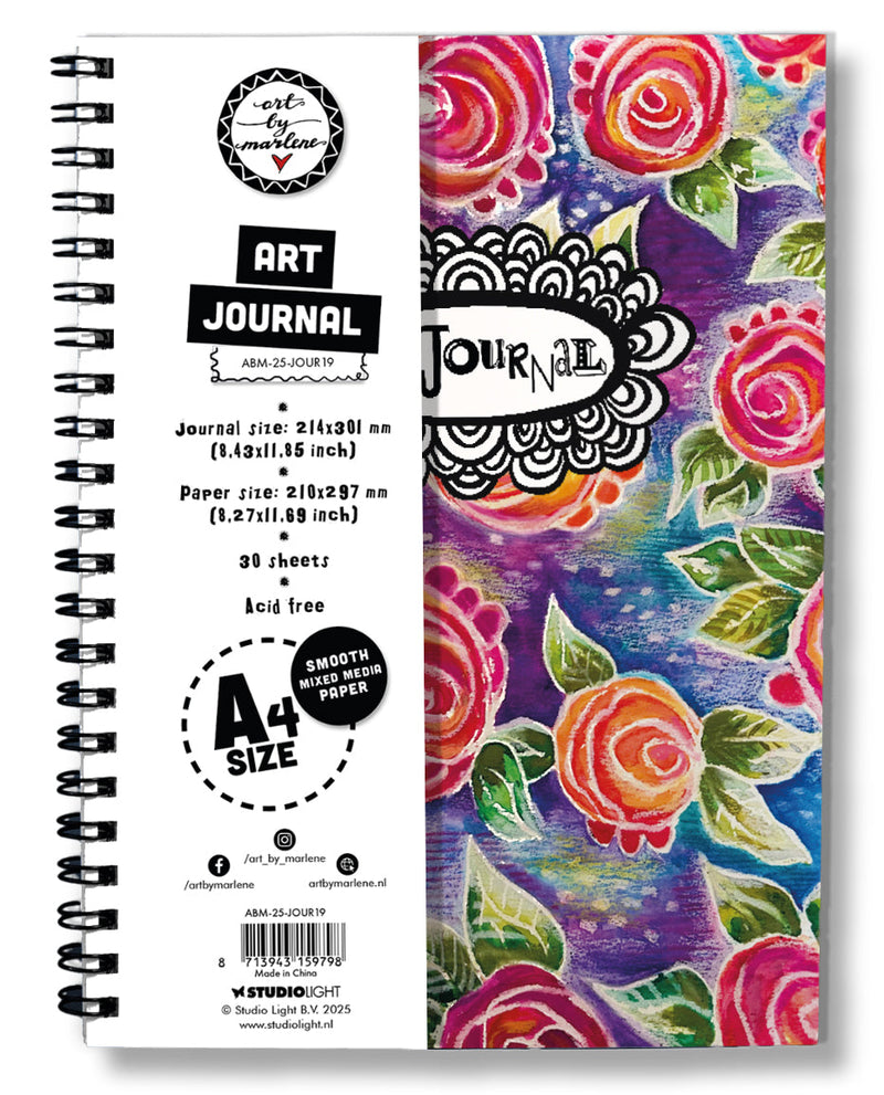 ABM Art Journal A4 Size Art by Marlene 30 Sheets-1