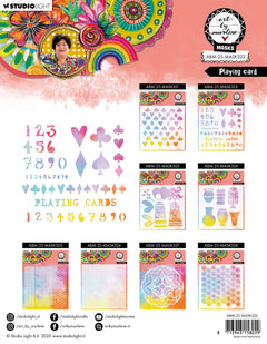 ABM Mask Playing Card Art By Marlene 1 PC-2