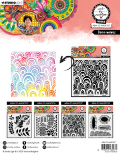 ABM Pochoir Décoration Vagues Art By Marlene 1 pièce-2
