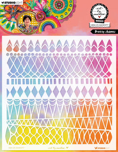 ABM Mask Pretty Shapes Art By Marlene 203x203x1mm 1 Piece-1