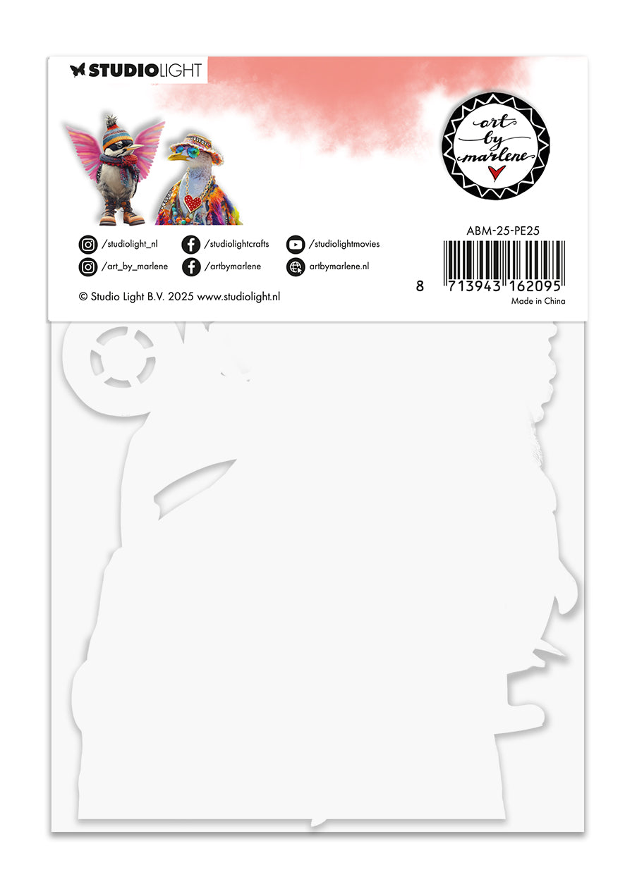 ABM Paper Elements Grazy Birds Art By Marlene 32 Pieces-2