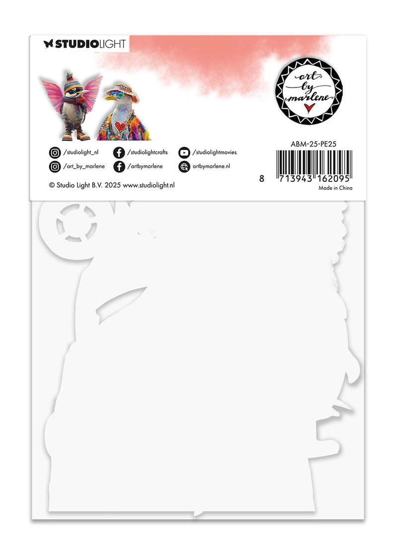 ABM Paper Elements Grazy Birds Art By Marlene 32 Pieces-2