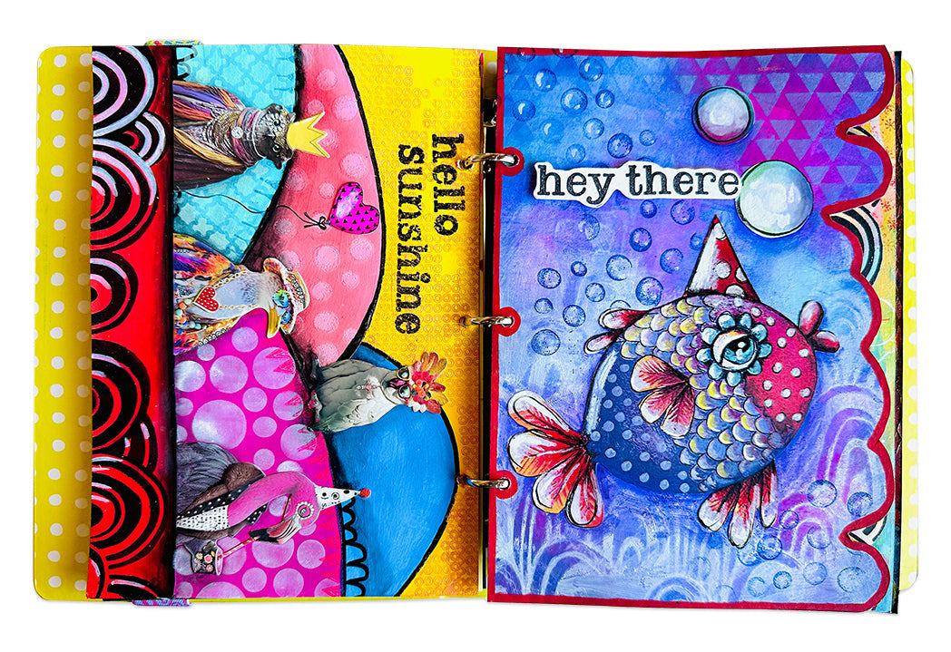 Tampon en caoutchouc ABM Sweetie Pie Art By Marlene 3 pièces-5
