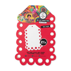 ABM Die-Cut Paper Tags Sun Style Art By Marlene 116x169x8mm 21 Tags-1