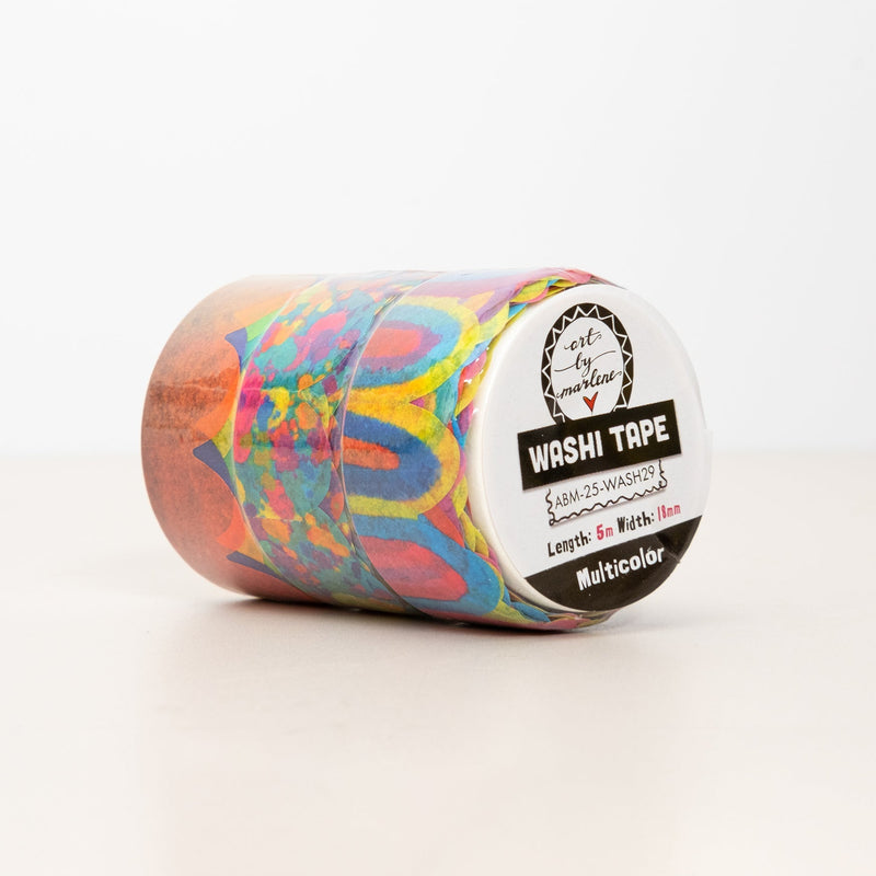 ABM Washi Tape Multicolore Art By Marlene 3 Pièces-1
