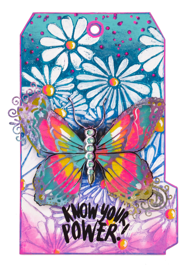 ABM Cutting Die Butterfly Wings Bold & Bright 110x210x1mm 1 PC nr.132-2