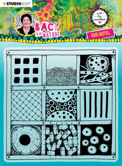 ABM Clear Stamp Bug Hotel Back To Nature 140x140x3mm 1 PC nr.153-1