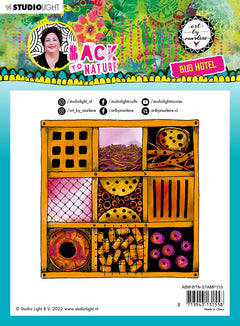 ABM Clear Stamp Bug Hotel Back To Nature 140x140x3mm 1 PC nr.153-3