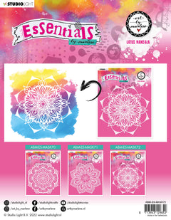 ABM Mask Lotus Mandala Essentials 200x200x1mm 1 PC nr.72-2