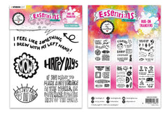 ABM Rub On Sticker Quote Designs Essentials 148x210x3mm 6 SH nr.01-1