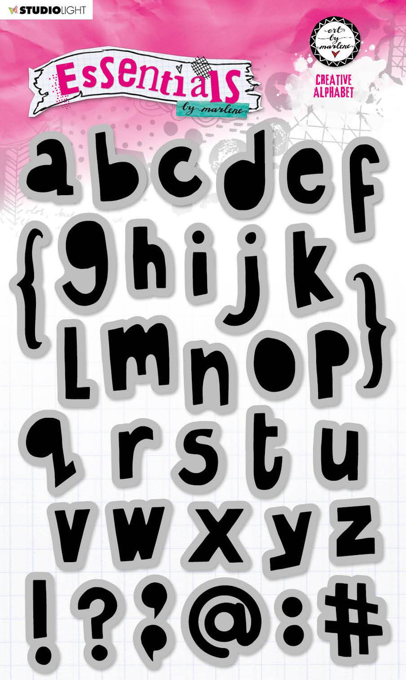 ABM Cling Stamp Creative Alphabet Essentials 148x210mm nr.17-1