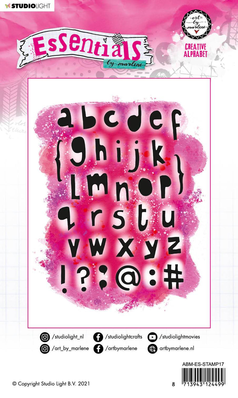 ABM Cling Stamp Creative Alphabet Essentials 148x210mm nr.17-2