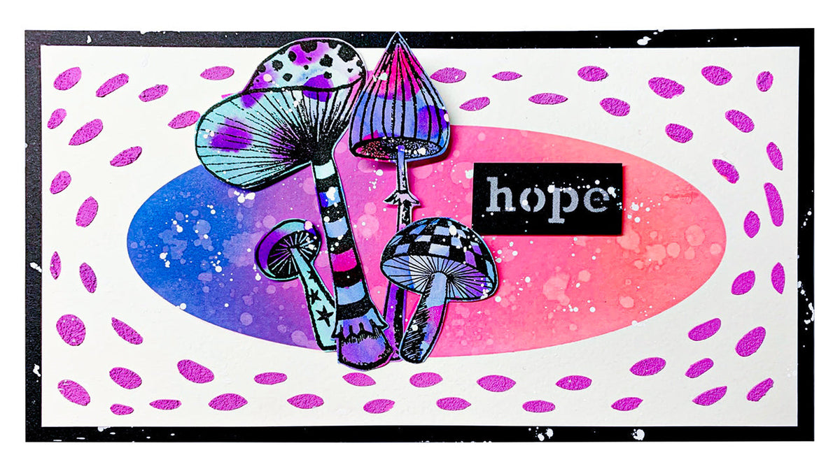ABM Mask Artsy Designs Mixed-Up Collection 110x213x1mm 3 PC nr.139-4
